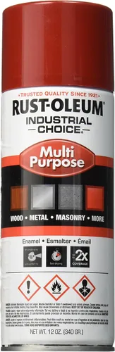 Vista 3 de Rust-Oleum 1610830 1600 sistema de rociador de pintura al esmalte multiuso, 12 onzas, 1666830