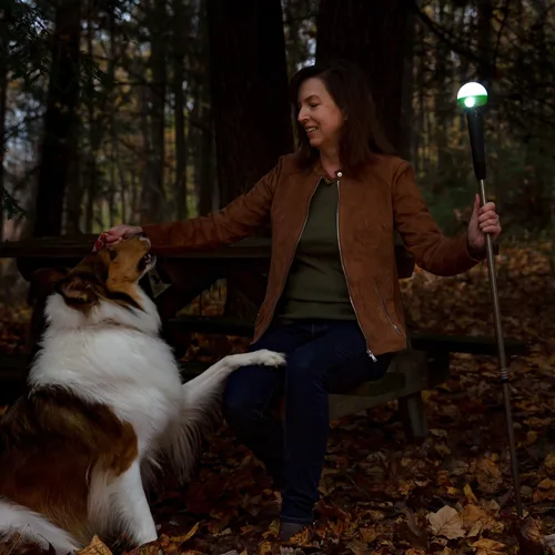 Vista 7 de WayLight - Luz LED multifuncional para acampar y bastón de senderismo