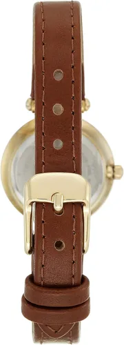 Vista 2 de Anne Klein Reloj con correa de cuero para mujer