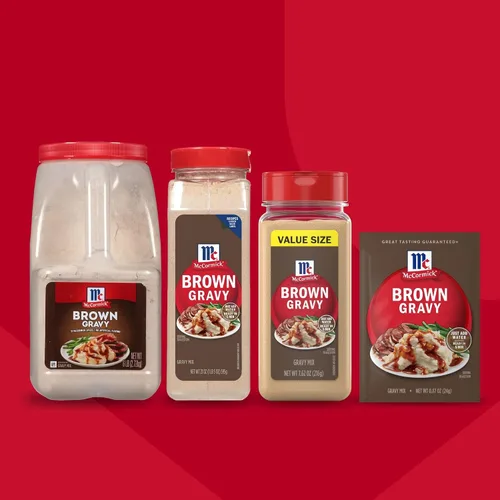 Vista 18 de McCormick - Mezcla de Brown Gravy - Sobre de condimentos, 0.87 onzas, paquete de 24