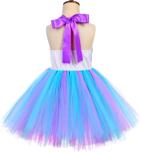 Vista 3 de Tutu Dreams Full Set Mermaid Dress for Girls Birthday Halloween Party Gifts Dress Up Clothes