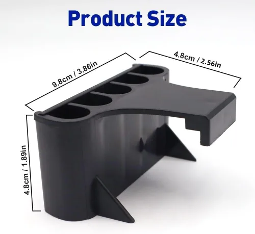Vista 2 de Soporte para plantas de acuario,Sostenedor de plantas de tanque de peces de plástico,Taza colgante de plantador de acuario para plantas vivas