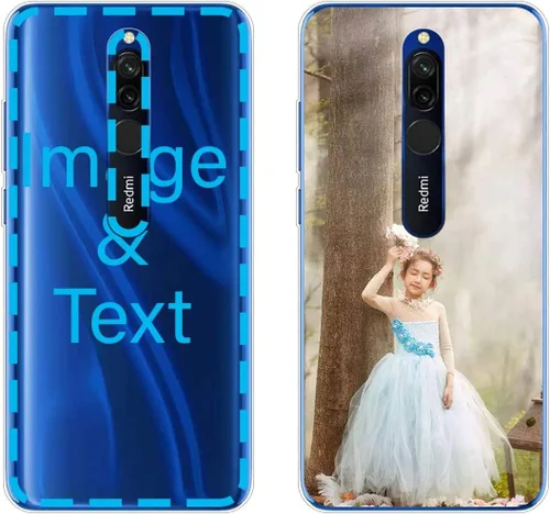 Vista 245 de Funda personalizada compatible con Oppo A1 Pro, fundas de teléfono personalizadas con imagen de foto, imagen de texto, cubierta transparente