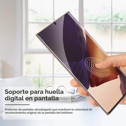 Vista 7 de Paquete de 4 protectores de pantalla para Samsung Galaxy Note 20 Ultra, protector de pantalla de película de TPU para Galaxy Note 20 Ultra de 6.9