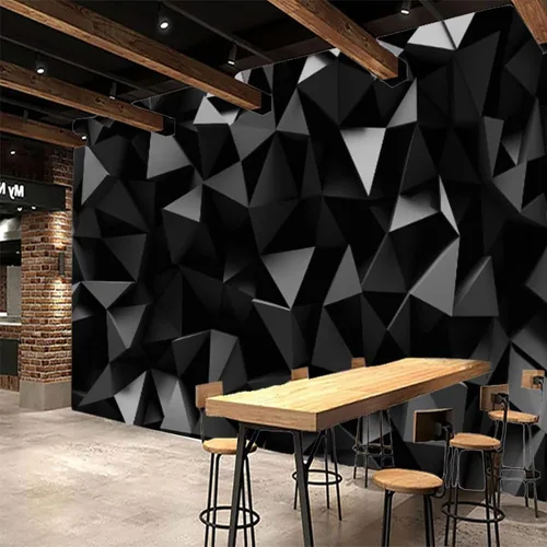 Vista 26 de Murales de pared 3D de bosque de invierno, ramas de árbol, papel tapiz autoadhesivo extraíble para sala de estar, dormitorio, decoración de pared