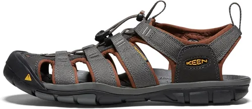 Vista 3 de KEEN Sandalia Clearwater CNX de cuero para hombre