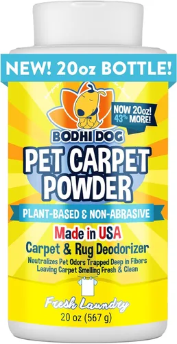 Vista 8 de Bodhi Dog Natural Carpet - Desodorante en polvo para alfombras – Eliminador de olores secos de mascotas y removedor de olores de orina – Afloja