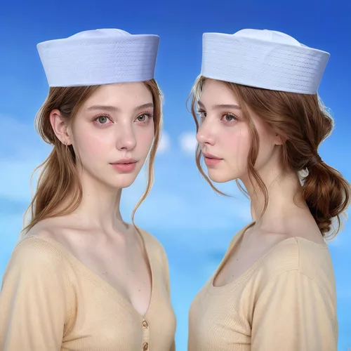 Vista 7 de Sombrero de marinero blanco de Estados Unidos, sombreros de color azul marino para hombres, sombreros de fiesta divertidos, sombrero de yate