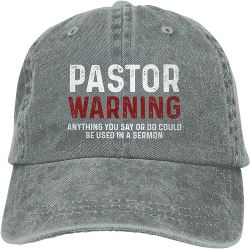 Vista 19 de Regalos de agradecimiento para pastores, regalos para pastores para hombres, sombrero de advertencia para pastor, gorra de advertencia para pastor