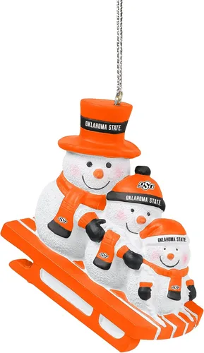 Vista 7 de FOCO NCAA Unisex-Adult Sledding Snowman Holiday Christmas Tree