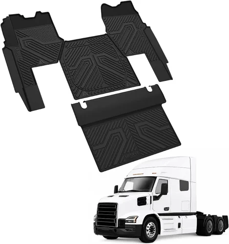 Vista 66 de LASFIT Tapetes de elastómero termoplástico para 1a y 2a fila de asientos de auto, para todo tipo de clima
