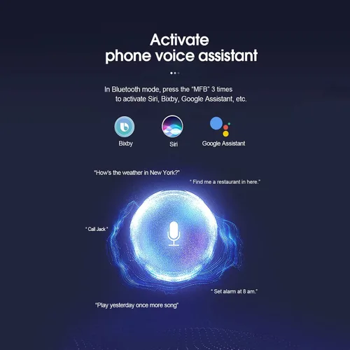Vista 2 de Adaptador Bluetooth para coche, transmisor FM Bluetooth para coche, reproductor de MP3 QC3.0 carga rápida para todos los teléfonos inteligentes