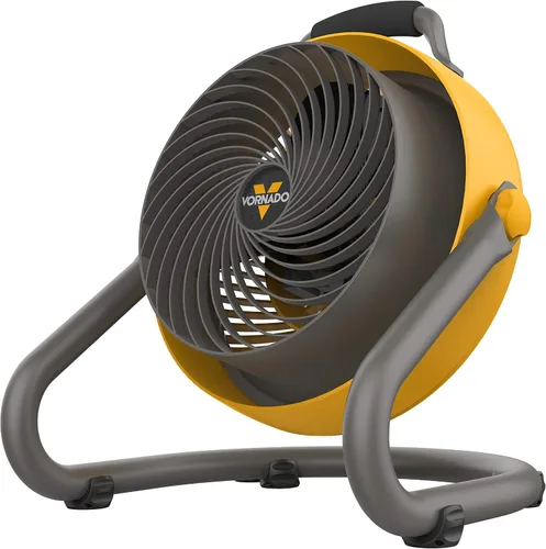Vista 6 de Vornado Ventilador de taller grande y resistente 293, ventilador eléctrico de 3 velocidades, carcasa de alto impacto, motor con clasificación IP54