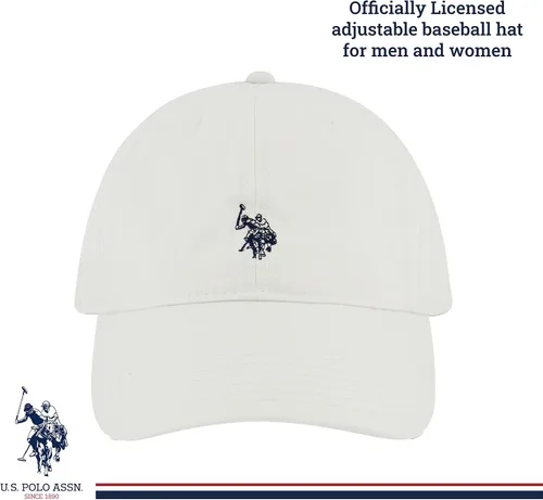 Vista 2 de US Polo Assn Small Pony Logo Baseball Hat Washed Twill Cotton Adjustable Cap
