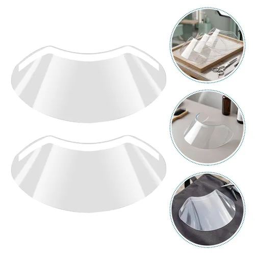 Vista 8 de 150pcs Plastic Face Shield, Non-slip Chemical Splash Barrier