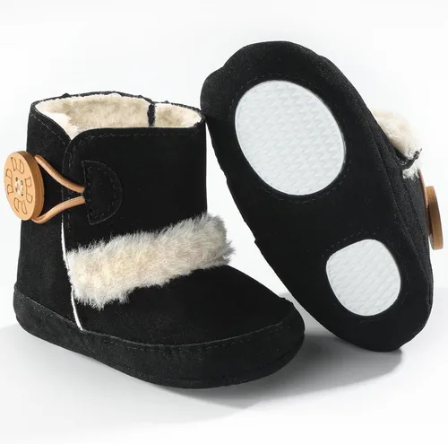 Vista 3 de LIVEBOX Prewalker Botas de invierno para bebés y niñas con suela antideslizante suave de alta calidad