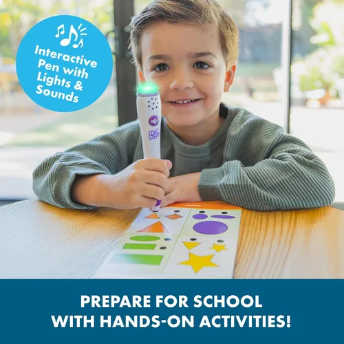 Vista 2 de Educational Insights - Hot Dots Jr. Juguete educativo Juego para prepararse para la escuela, 160 lecciones para preparación en casa y la escuela