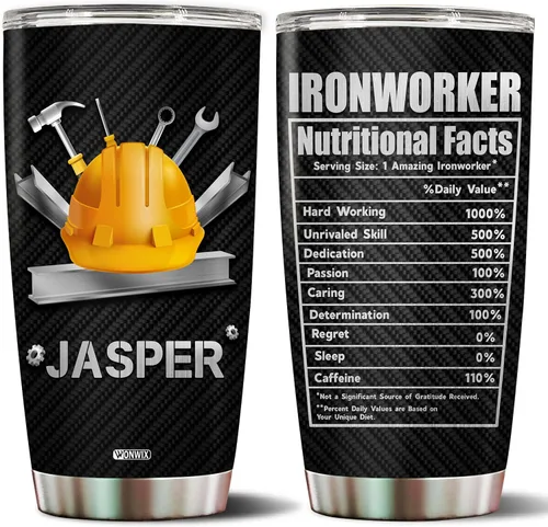 Vista 13 de Regalos personalizados de contador para hombres y mujeres, tazas de café aisladas de acero inoxidable de 20 onzas, regalo de contabilidad para papá