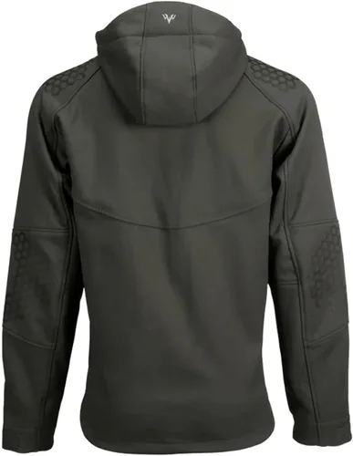 Vista 5 de Pnuma OUTDOORS Waypoint - Chaqueta de caza unisex para todas las estaciones, resistente al viento, repelente al agua, de secado rápido, elástica