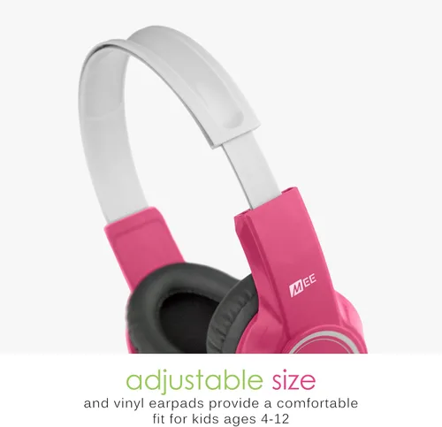 Vista 6 de MEE Audio KidJamz - 3 auriculares de escucha segura para niños con limitador de volumen y micrófono integrado, auriculares ajustables en la oreja