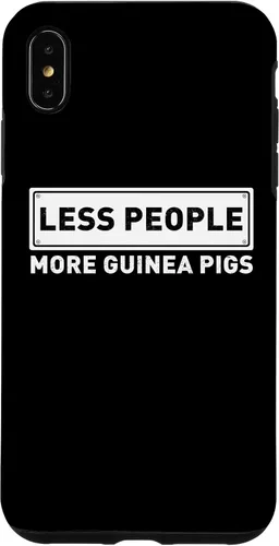 Vista 7 de iPhone 15 Less People More Guinea Pigs for Women Funny Saying Case