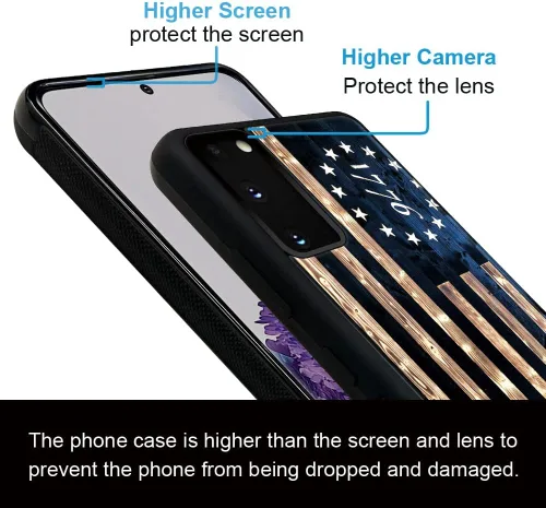 Vista 4 de DAIZAG Funda compatible con Samsung Galaxy S20 Plus, protección completa, a prueba de golpes, antiarañazos, funda de poliuretano termoplástico