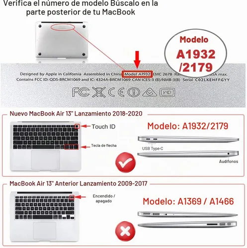 Vista 2 de iCasso - Funda para MacBook Air de 13 pulgadas 2020 M1 A2337 Beach Playa