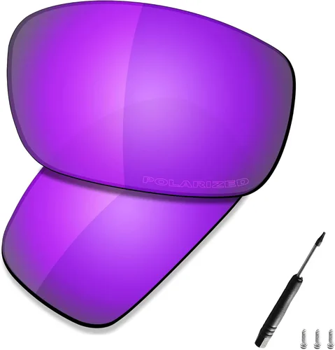 Vista 9 de SAUCER Lentes de repuesto prémium y kits de goma para gafas de sol Oakley X Squared OO6011 Alta definición: oro de 24 quilates.