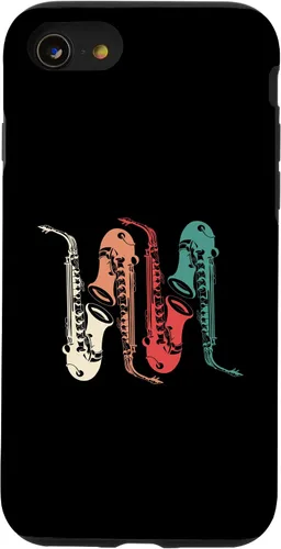 Vista 8 de Funda para iPhone 12 mini con banda de marcha, para saxofonista, regalo de jazz, música