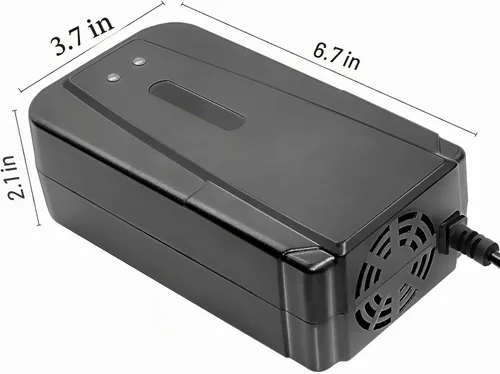 Vista 5 de Cargador de batería de plomo ácido de 24V 3A para Razor E100 Ground Force (no para baterías de iones de litio)