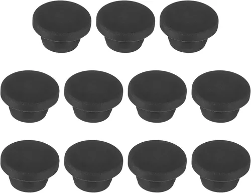 Vista 129 de MECCANIXITY - Tapones de silicona en forma de T (26mm, 1 pulgada de diámetro), color negro