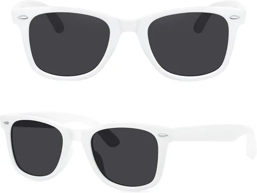Vista 46 de MEETSUN Polarized Sunglasses for Women Men Classic Retro Square Frame Driving Sun Glasses UV Protection