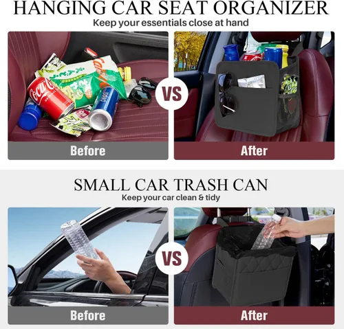 Vista 7 de Organizador de asiento de automóvil, organizador de asiento trasero de automóvil, organizador de asiento trasero de automóvil impermeable
