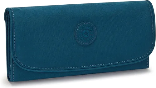 Vista 4 de Kipling Money Land para mujer, tecnología RFID anti-hacker, billetera de nailon a presión