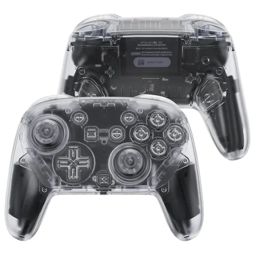 Vista 14 de eXtremeRate Juego completo de botones de carcasa de repuesto para controlador Nintendo Switch 2 Pro, cubierta inferior trasera personalizada
