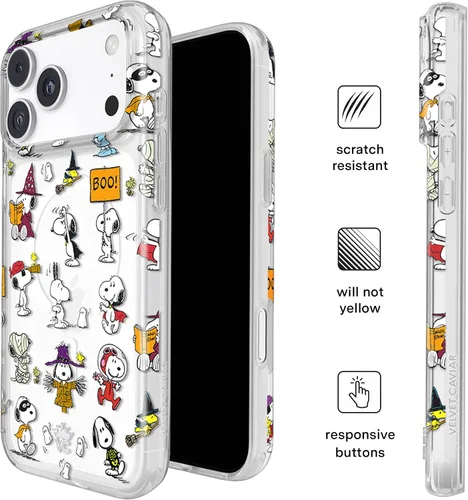 Vista 201 de VELVET CAVIAR Funda para iPhone 15, compatible con MagSafe, probada contra caídas de 10 pies, fundas protectoras de diseño, leopardo color rosa