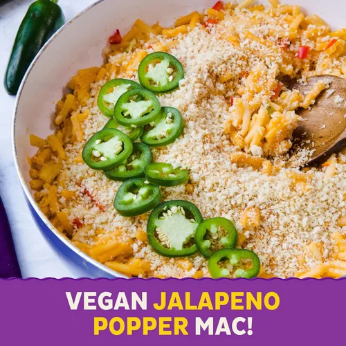 Vista 7 de Annie’s Macarrones y queso vegano con arroz y sabor a cheddar con pasta orgánica sin gluten, 6 onzas (paquete de 12)