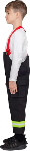 Vista 7 de Conjunto de chaqueta y pantalones de bombero para niños