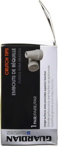 Vista 5 de Medline G00842 Guardian Super Muleta Punta, Gris, 7/8 Pulgadas