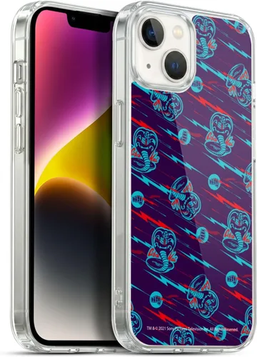 Vista 23 de Head Case Designs Funda de gel suave con licencia oficial de Cobra Kai Eagle Fang Logo Key Art compatible con Apple iPhone 7 Plus/iPhone 8 Plus