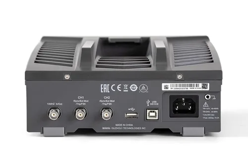 Vista 3 de Rigol DG812 Función/generador de forma de onda arbitraria de 10 MHz, 2 canales, resolución vertical de 16 bits, longitud de onda arbitraria de 2 mpts