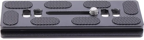 Vista 8 de Fotga PU50 50mm/1.96in Aluminio Arca Swiss Mount Placa de liberación rápida con montaje de tornillo de 1/4 "para cabeza de bola de trípode de cámara