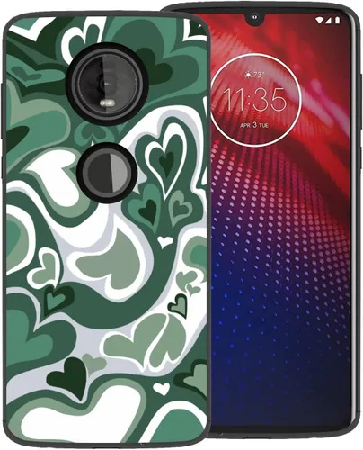 Vista 12 de Funda para teléfono Motorola Moto Z4, bonita funda de teléfono para Motorola Moto Z4, diseño estético, lindo patrón a prueba de golpes