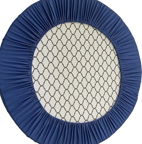 Vista 7 de Bobbin Kit de fabricación de encaje con almohada. Tabla de encaje redonda de 23 pulgadas x 2 pulgadas, 24 bobinas danesas para encajar, patrones
