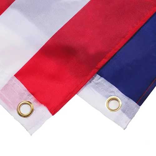 Vista 2 de Bandera de poliéster de Puerto Rico, estampada, 3 x 5 pies