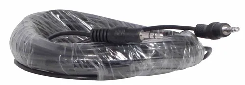 Vista 3 de YCS basics Cable de audio estéreo macho a macho de 100 pies de 0.1 in para auriculares/teléfono/cable MP3 - para tu puerto AUX de automóvil