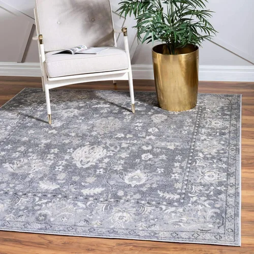 Vista 16 de Unique Loom Portland Collection - Alfombra central (2 pies 2 pulgadas x 3 pies 1 pulgada, rectangular, negro y blanco/negro)