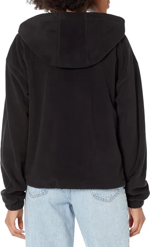 Vista 2 de DKNY Women's Sport Cropped Full Zip Polar Fleece Jacket