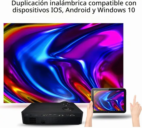 Vista 5 de ASUS ProArt A1 Proyector Profesional Calman Verificado con 3000 Lúmenes, Proyector Full HD con Entrada 4K, Keystone Automático, Proyector de Cine