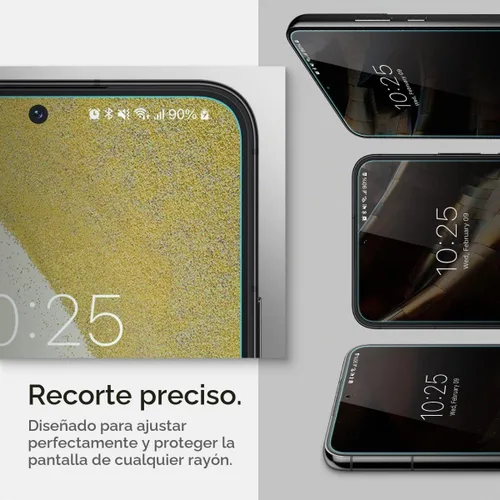 Vista 7 de Spigen GlasTR EZ FIT - Protector de pantalla de vidrio templado para Galaxy